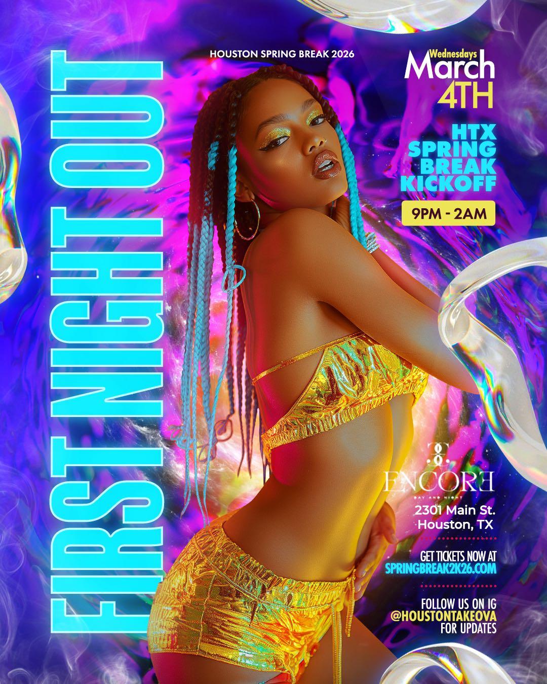 First Night Out flyer