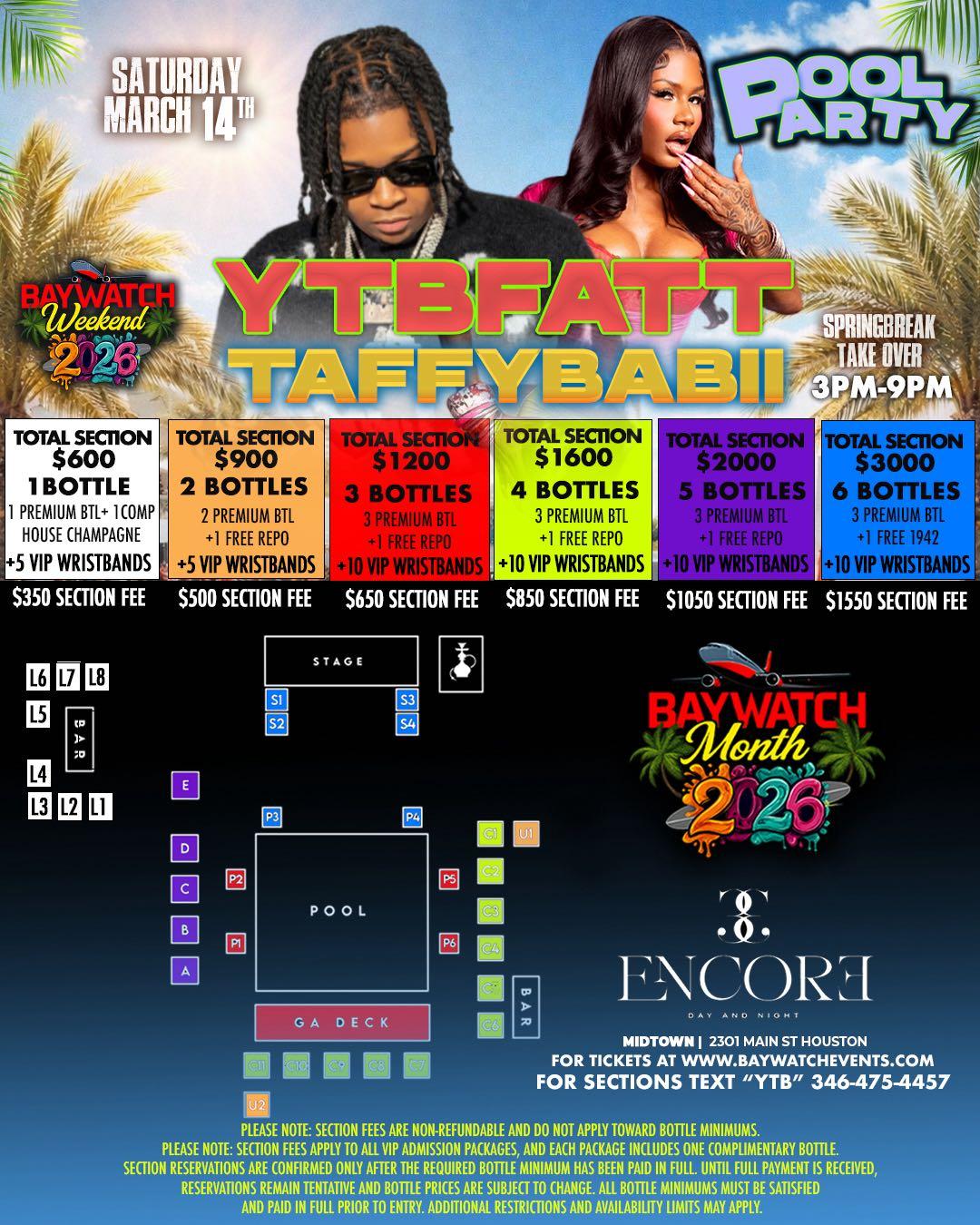 YTB Fatt + Taffy Babii flyer